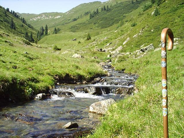 2005 - 056.jpg - Abstieg vom Gipfel